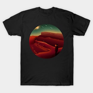 Astronaut in mars T-Shirt